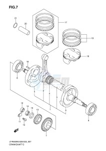 LT-R450 (E28-E33) drawing CRANKSHAFT