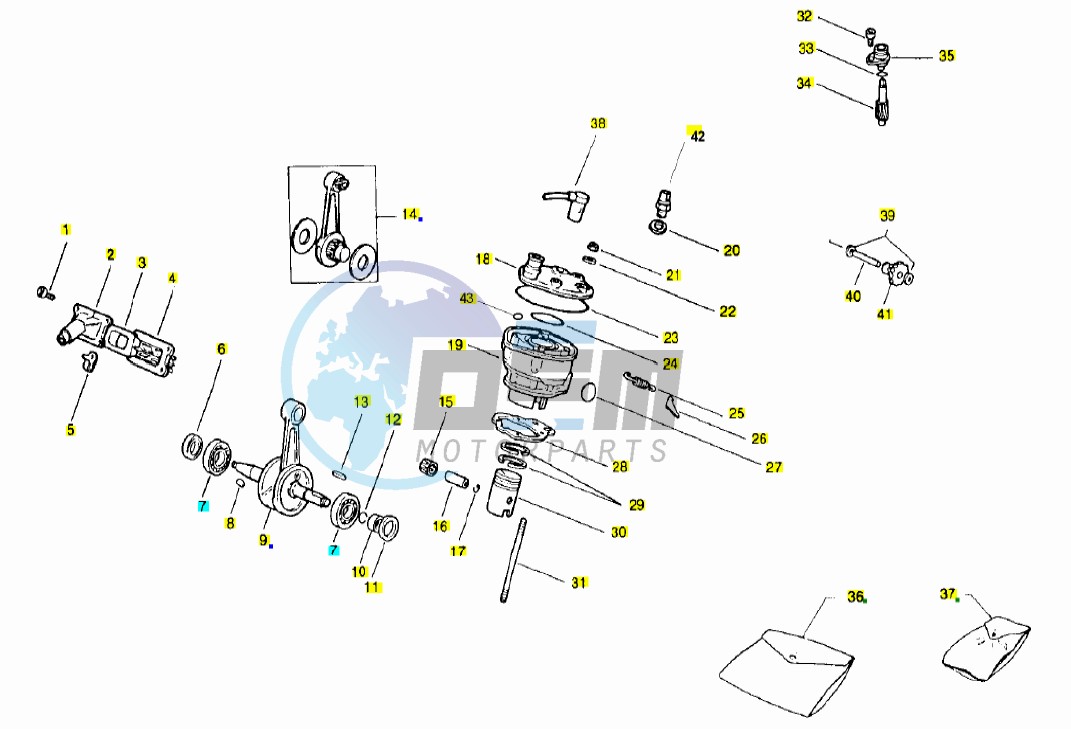 Drive shaft - Cylinder