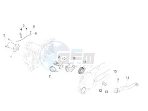 PRIMAVERA 50 2T NOABS E2-E3 (EMEA, APAC) drawing Stater - Electric starter