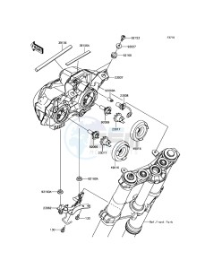 Z900 ABS ZR900BHF XX (EU ME A(FRICA) drawing Headlight(s)