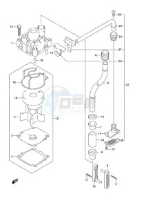 DF 115A drawing Water Pump