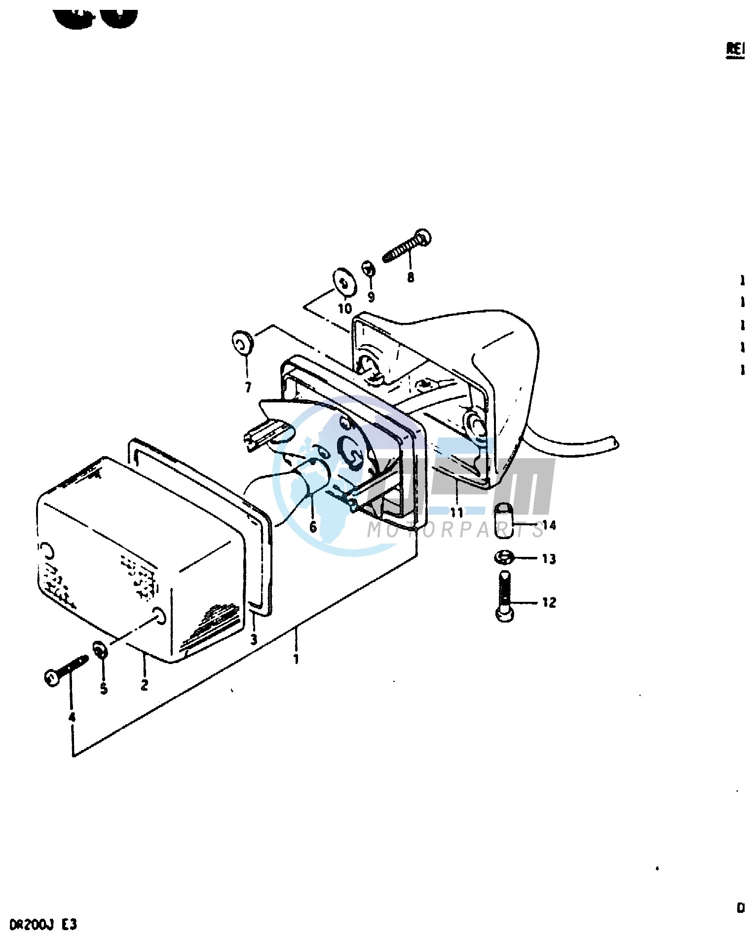 REAR COMBINATION LAMP