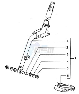 Hexagon 250 GT (5791881) 5791881 drawing Steering