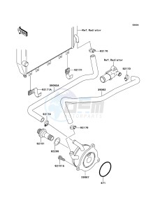 NINJA ZX-12R ZX1200-B4H FR GB GE XX (EU ME A(FRICA) drawing Oil Cooler