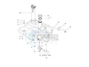 LX 50 4T-4V drawing Fuel Tank