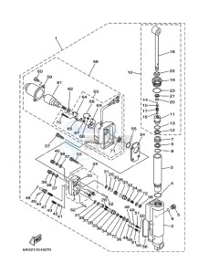 FT8DEPL drawing POWER-TILT-ASSEMBLY