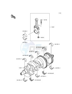 VERSYS 1000 KLZ1000BFF FR GB XX (EU ME A(FRICA) drawing Crankshaft