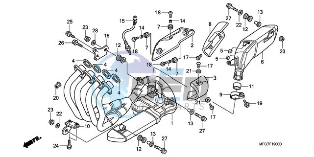 EXHAUST MUFFLER