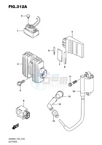 UH200 ABS BURGMAN EU drawing ELECTRICAL