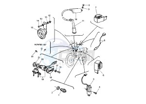 TT RE 600 drawing ELECTRICAL DEVICES