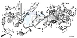 FES125C drawing WIRE HARNESS