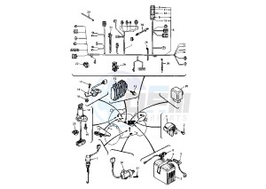 FZR R 600 drawing BATTERY