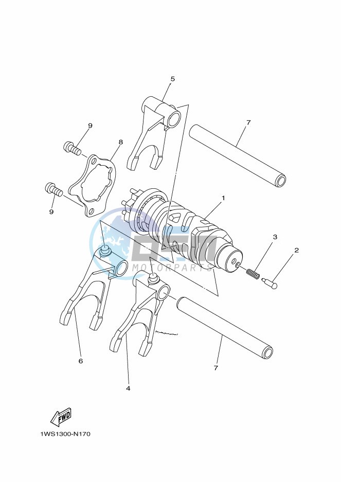 SHIFT CAM & FORK