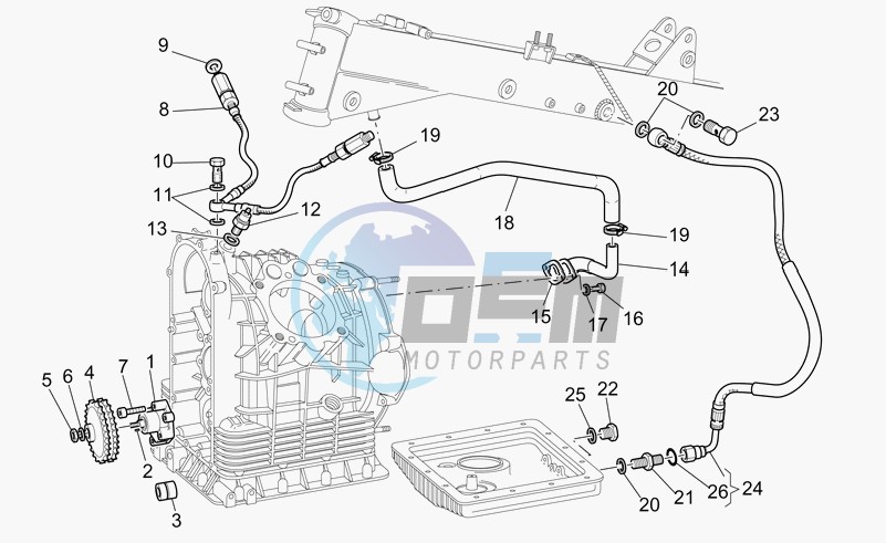 Supply - oil pump