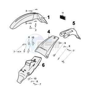 XPS SM EX drawing FENDERS