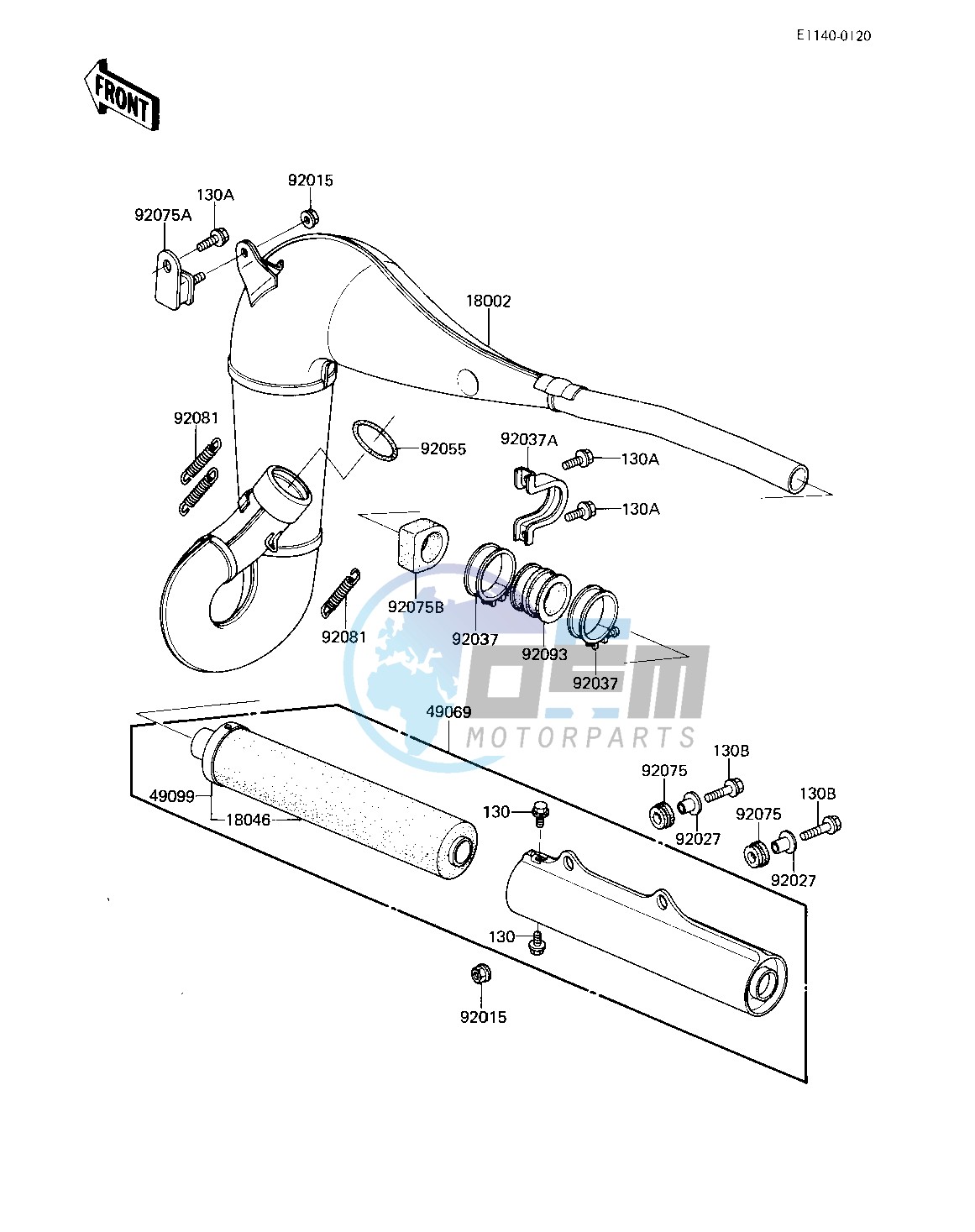 MUFFLER -- 83 A1- -