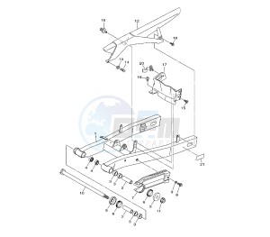 XJ6-NA ABS 600 drawing REAR ARM