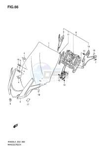 AN650 drawing WINDSCREEN