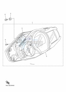 FJR1300D-AS FJR1300AS (B959) drawing METER