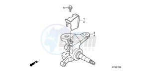 TRX450ER9 Australia - (U / SEL) drawing KNUCKLE