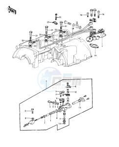 H1 D-F A [KH500] (D-F A8) [KH500] drawing OIL PUMP -- 73-75 D_E_F & 76 A8- -