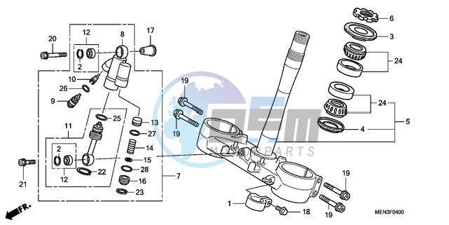 STEERING STEM