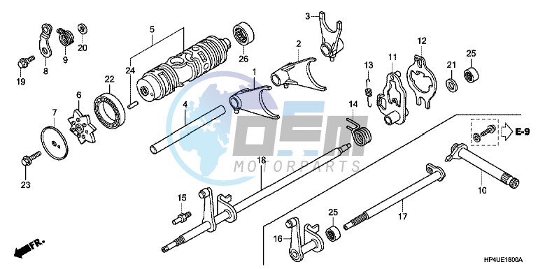 GEARSHIFT FORK