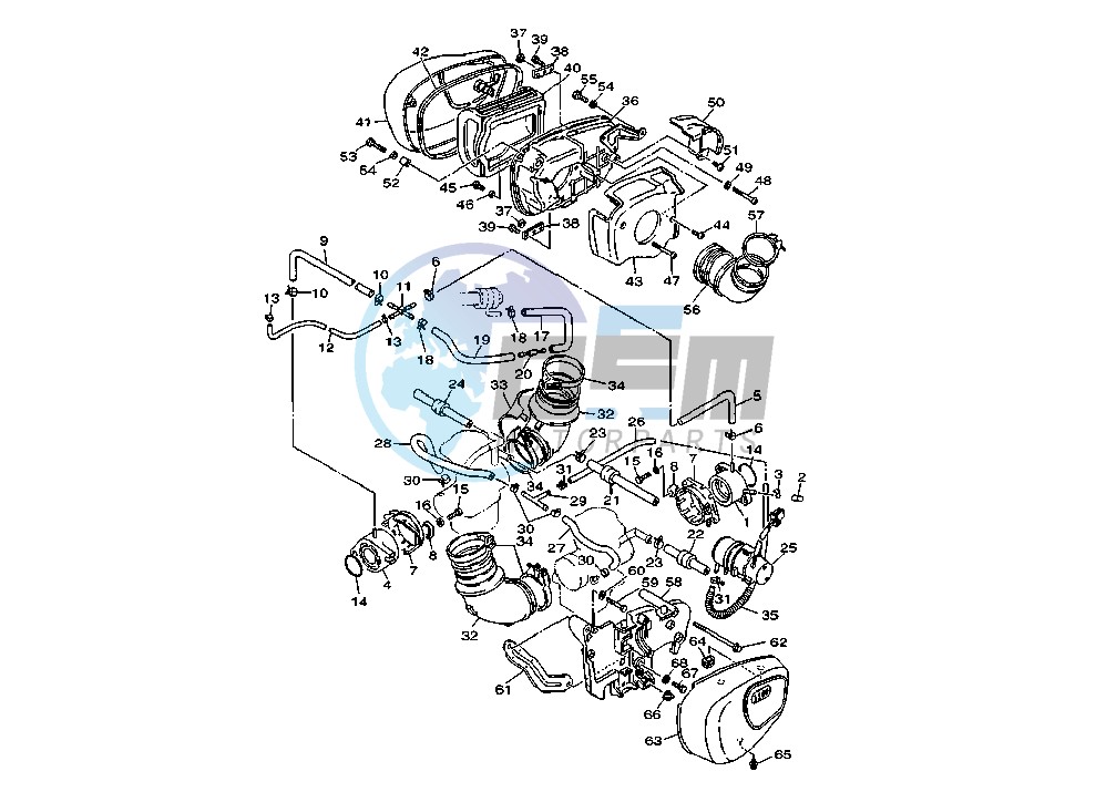 SECONDARY AIR SYSTEM MY97 CH, A