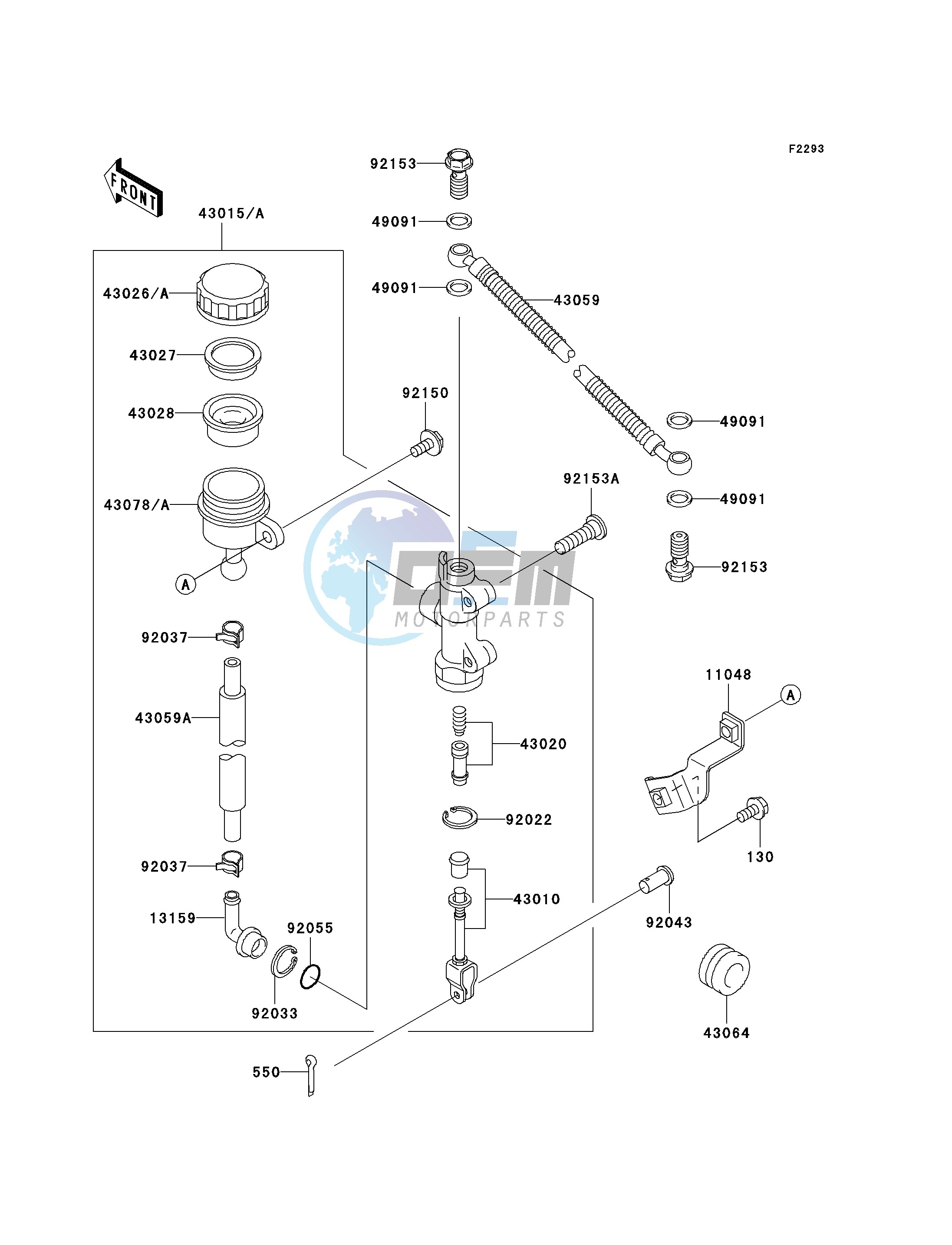 REAR MASTER CYLINDER