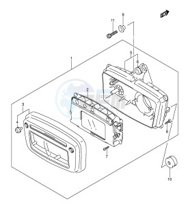 LT-A700X (E28-E33) drawing SPEEDOMETER