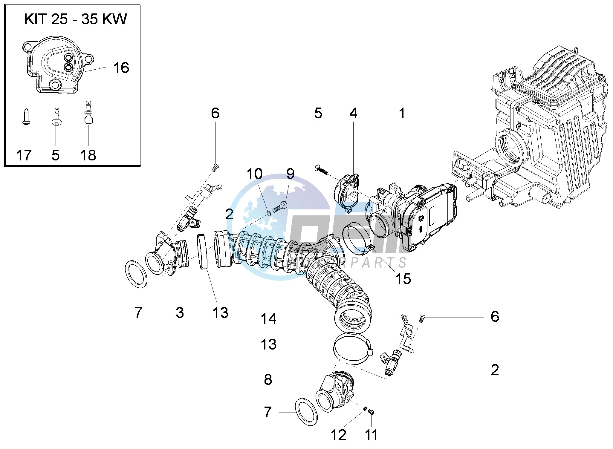 Throttle body