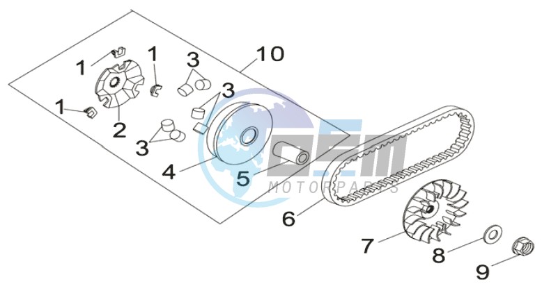 CLUTCH / V BELT