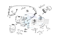 SENDA R X-TREM - 50 CC VTHSR1D1A EU2 drawing WIRING HARNESS