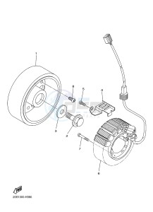 XJ6FA 600 DIVERSION F (ABS) (1DGA 1DGB) drawing GENERATOR