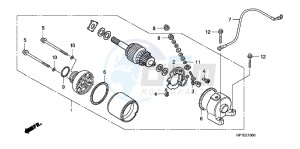 TRX450ERC drawing STARTING MOTOR