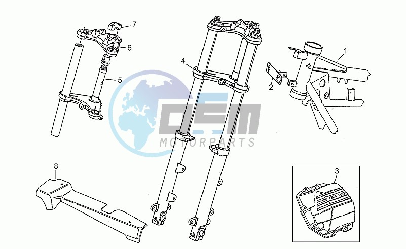 Full fairing frame variants