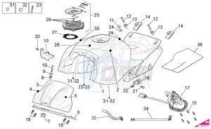 RSV 4 1000 4V SBK-FACTORY drawing Fuel Tank