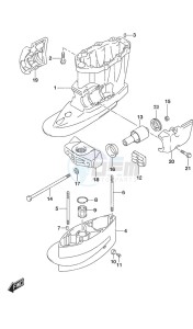 DF 70A drawing Drive Shaft Housing