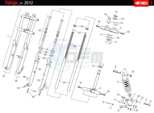 TANGO-50-BLACK drawing SUSPENSION