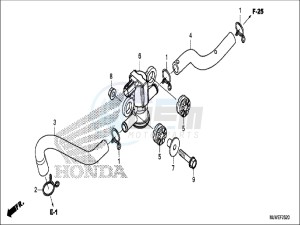 CBR500RAH CBR500R ED drawing AIR INJECTION SOLENOID VALVE