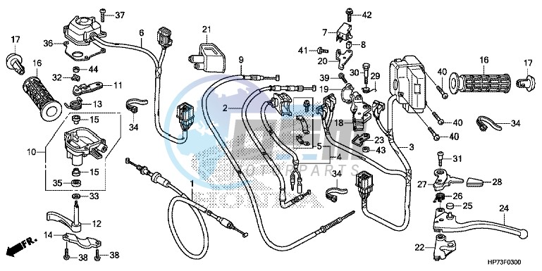 HANDLE LEVER/SWITCH/CABLE