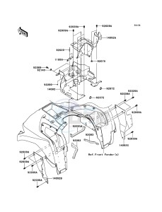 KVF750_4X4_EPS KVF750HDF EU drawing Flap