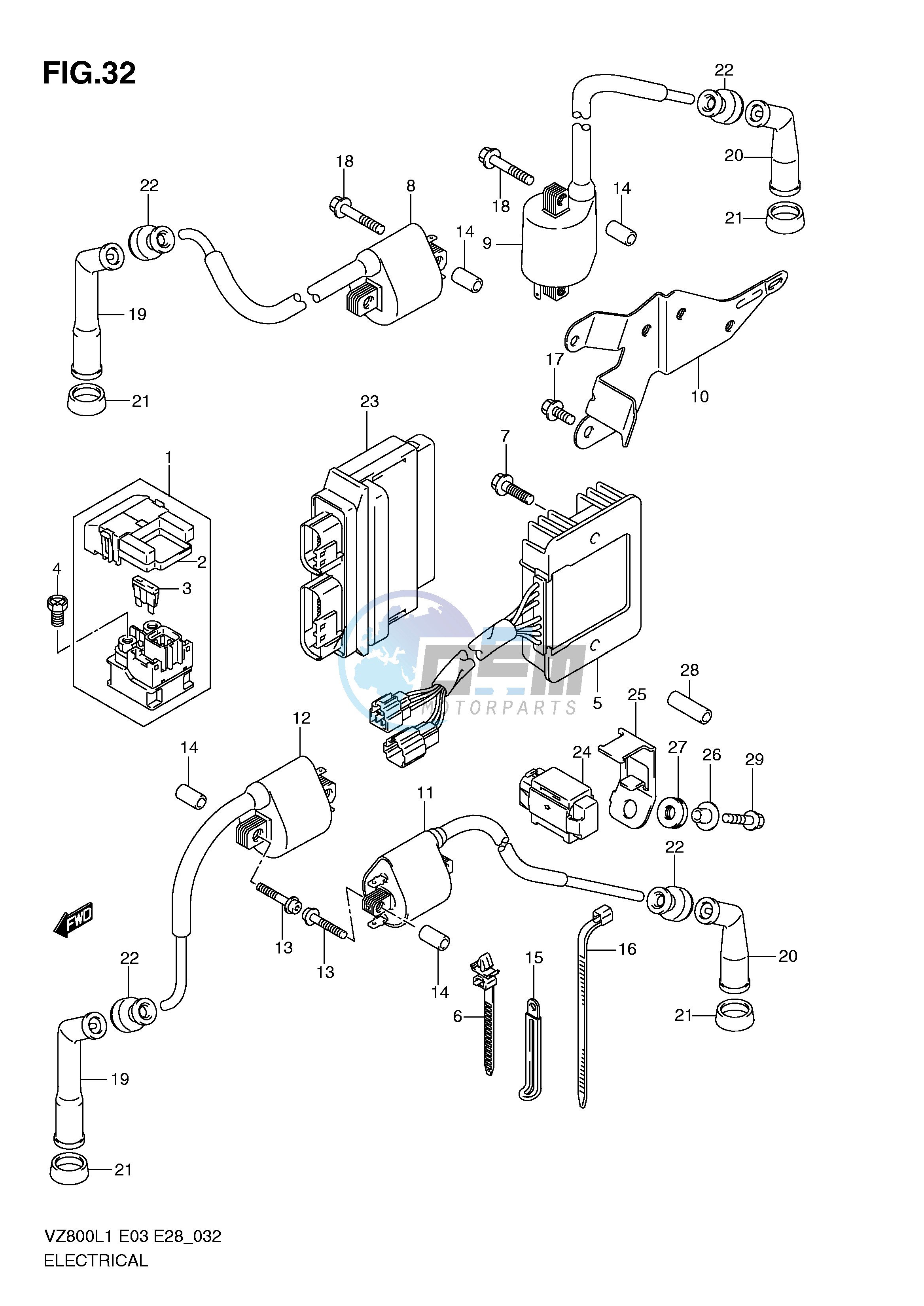 ELECTRICAL (VZ800L1 E33)