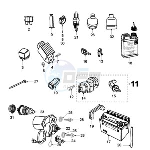 VIVA 2 DCA drawing ELECTRIC PART