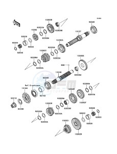 NINJA_250R EX250K9F GB XX (EU ME A(FRICA) drawing Transmission