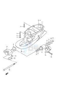 DF 200 drawing Drive Shaft Housing (Type: L)