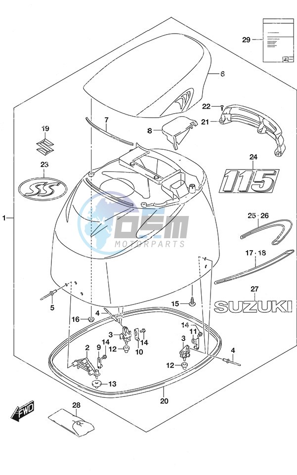 Engine Cover SS Model