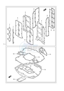 DF 300 drawing Gasket Set