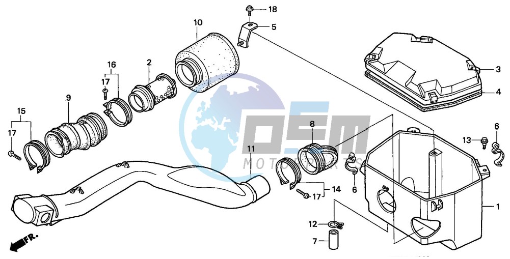 AIR CLEANER ('93-'95)