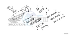 TRX500FA6H Europe Direct - (ED) drawing TOOLS